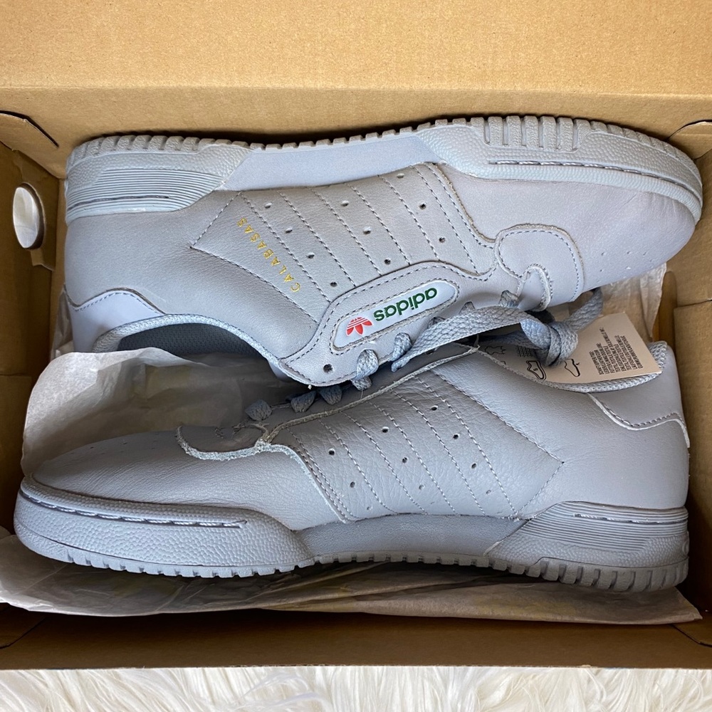 Grey Adidas Yeezy Powerphase